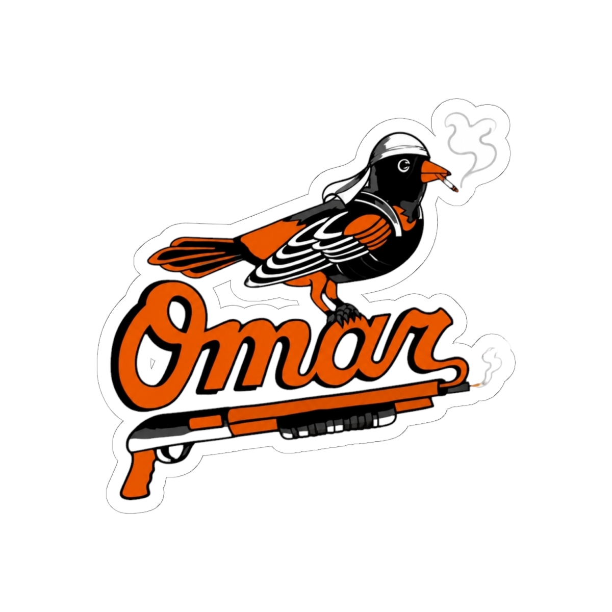 Omarr The Wire Baltimoree Oriole - alternate angle 2, merchandise