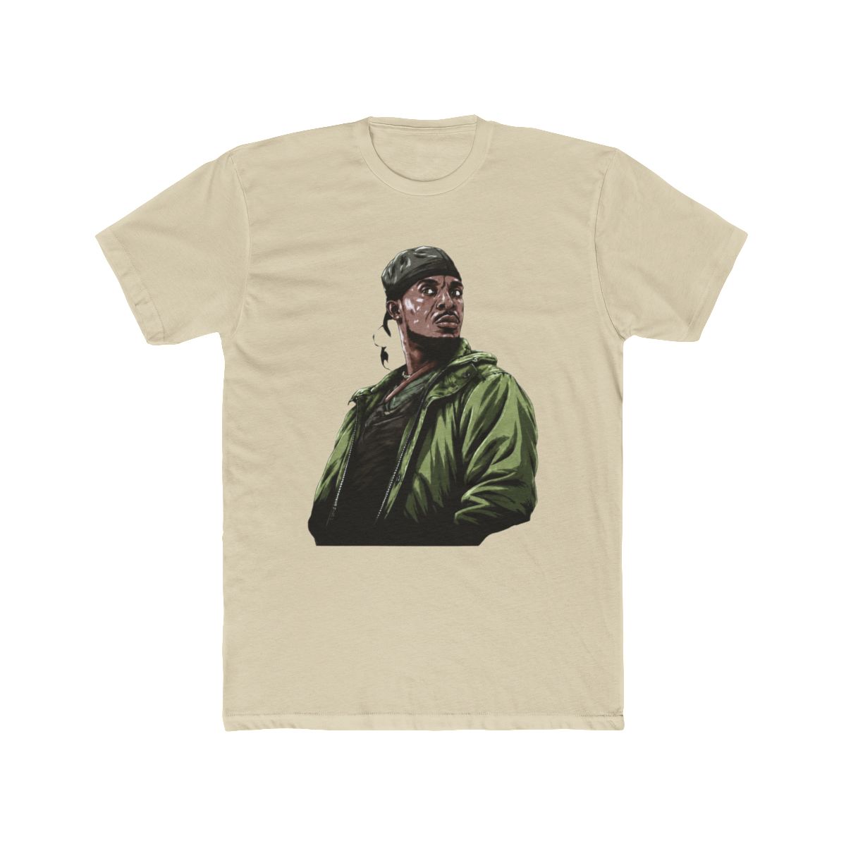 Omar Little Retro The Wire T Shirt - alternate angle 5, merchandise