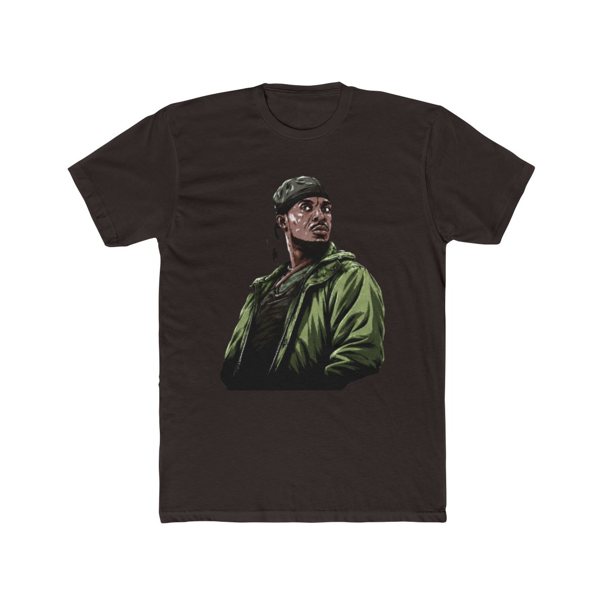 Omar Little Retro The Wire T Shirt - alternate angle 4, merchandise