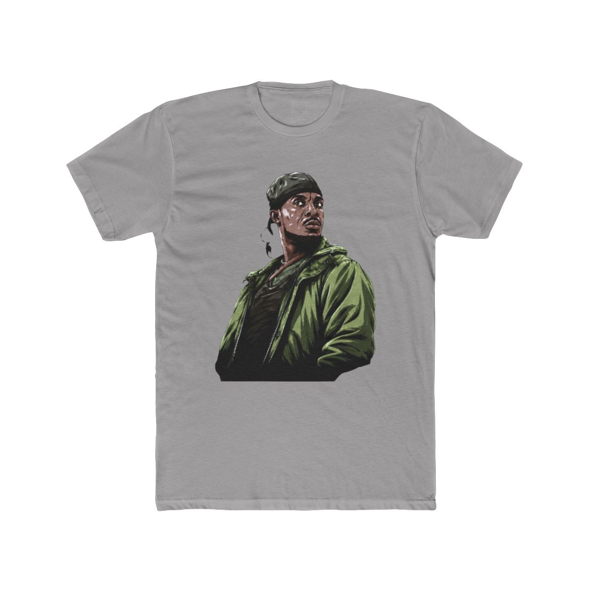 Omar Little Retro The Wire T Shirt - alternate angle 3, merchandise